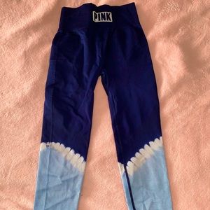 Blue/baby blue leggings